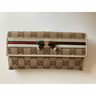 Gucci - GUCCI グッチ オフィディア GG フレンチフラップ 二つ折り財布