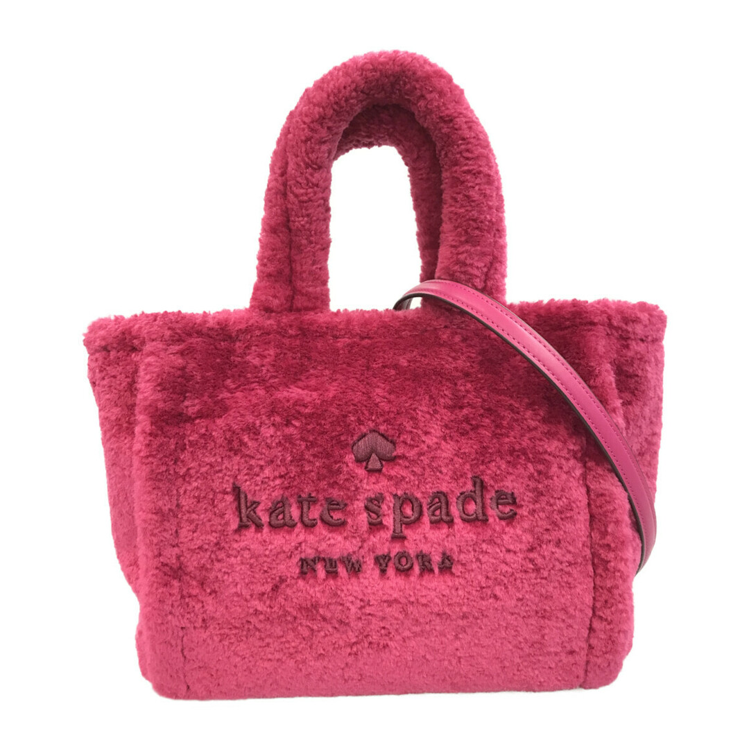 kate spade new york(ケイトスペードニューヨーク)の美品 ケイトスペード 2way ボアハンドバッ レディースのバッグ(ハンドバッグ)の商品写真