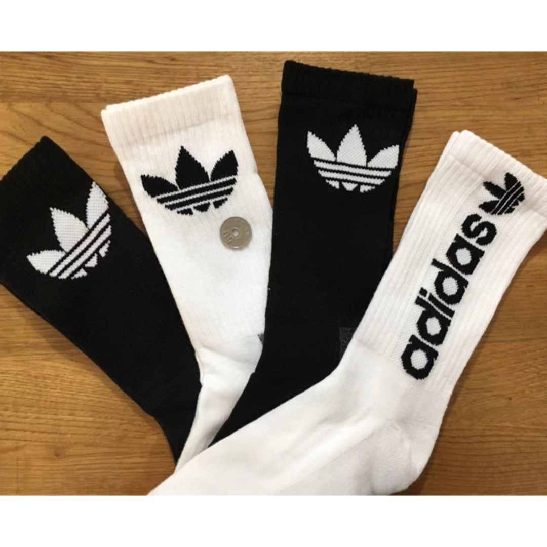 新品アディダスadidas メンズソックス4足セット41199 | フリマアプリ ラクマ