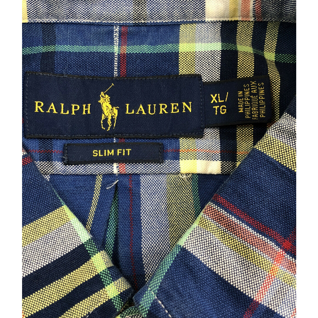 Ralph Lauren(ラルフローレン)のラルフローレン RALPH LAUREN 半袖チェックシャツ メンズ XL メンズのトップス(シャツ)の商品写真