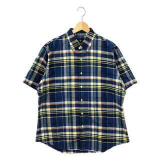 ラルフローレン(Ralph Lauren)のラルフローレン RALPH LAUREN 半袖チェックシャツ メンズ XL(シャツ)
