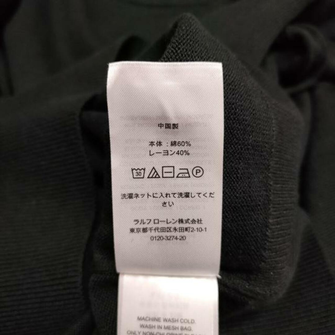 Ralph Lauren(ラルフローレン)のRalphLauren(ラルフローレン) 長袖セーター サイズLG L レディース - 黒 クルーネック レディースのトップス(ニット/セーター)の商品写真