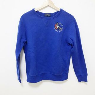 ポロラルフローレン(POLO RALPH LAUREN)のPOLObyRalphLauren(ポロラルフローレン) トレーナー サイズM レディース - ネイビー×マルチ 長袖(トレーナー/スウェット)