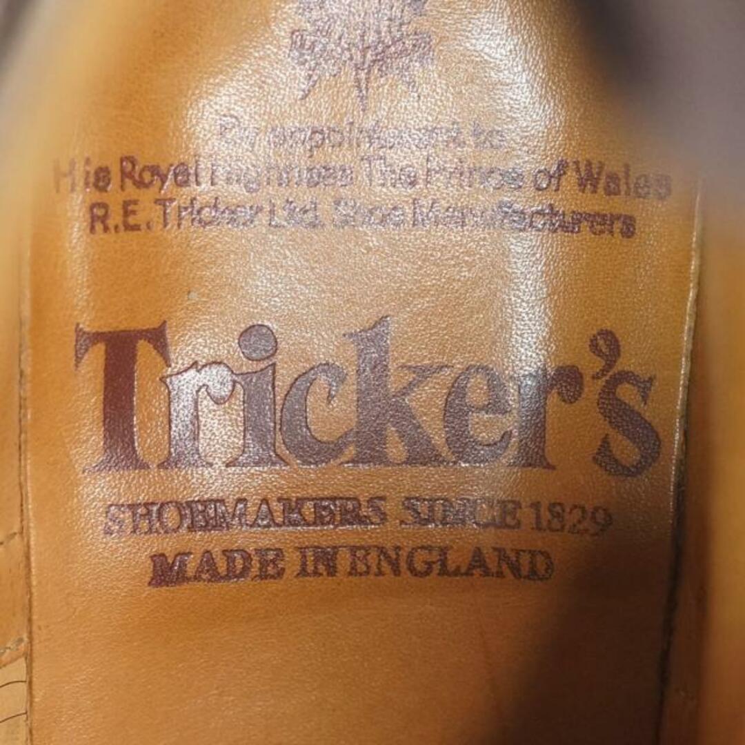 Trickers(トリッカーズ)のTricker's(トリッカーズ) ショートブーツ 4 レディース - ダークブラウン ウィングチップ レザー レディースの靴/シューズ(ブーツ)の商品写真