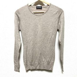 ジョンスメドレー(JOHN SMEDLEY)のJOHN SMEDLEY(ジョンスメドレー) 長袖セーター サイズS レディース - ライトブラウン(ニット/セーター)