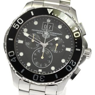 タグホイヤー(TAG Heuer)のタグホイヤー TAG HEUER CAN1010 アクアレーサー クロノグラフ ビッグデイト クォーツ メンズ _799925(腕時計(アナログ))