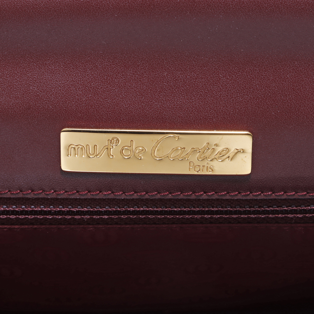 Cartier(カルティエ)のカルティエ CARTIER マストライン レザー ハンドバッグ レディースのバッグ(ハンドバッグ)の商品写真