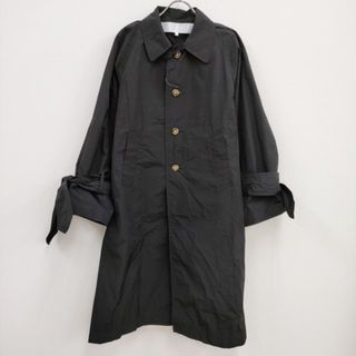 COMME des GARCONS - tao COMME des GARCONS TK-C003-051 定価96800円 M ナイロン ステンカラーコート AD2022 ブラック タオ コムデギャルソン【中古】4-0302M♪