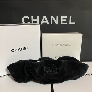 シャネル(CHANEL)のCHANEL ヘアバンド ブラック 1個(ヘアバンド)