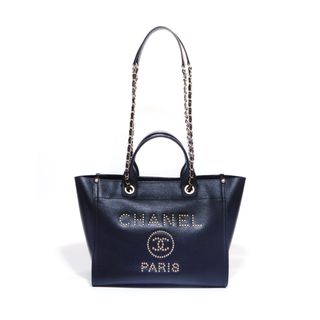 シャネル(CHANEL)のシャネル CHANEL 28番台 ドーヴィル 2way　キャビアスキン ショルダーバッグ(ショルダーバッグ)