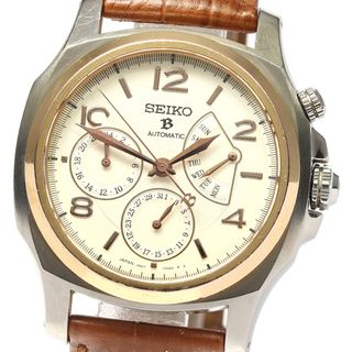 セイコー(SEIKO)のセイコー SEIKO SAGN0064S27-00A0 ブライツ レトログラード PGベゼル 自動巻き メンズ 箱・保証書付き_806210(腕時計(アナログ))