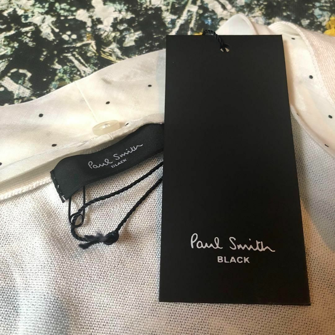 Paul Smith(ポールスミス)の【美品】ポールスミスブラック-Paul Smith Black-ボウタイカーディ レディースのトップス(ニット/セーター)の商品写真