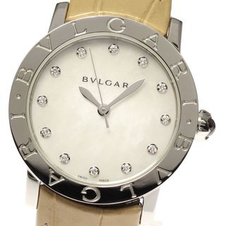 ブルガリ(BVLGARI)のブルガリ BVLGARI BBL33S ブルガリブルガリ 12Pダイヤ 自動巻き ボーイズ 美品 箱・保証書付き_805524(腕時計(アナログ))