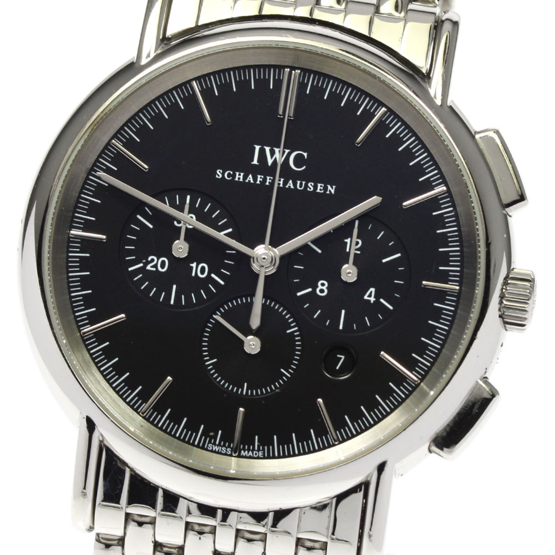 IWC(インターナショナルウォッチカンパニー)のIWC SCHAFFHAUSEN IW372406 ポートフィノ クロノグラフ デイト クォーツ メンズ _803751 メンズの時計(腕時計(アナログ))の商品写真