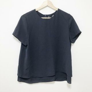 セオリーリュクス(Theory luxe)のtheory luxe(セオリーリュクス) 半袖カットソー サイズ40 M レディース - ダークネイビー クルーネック(カットソー(半袖/袖なし))