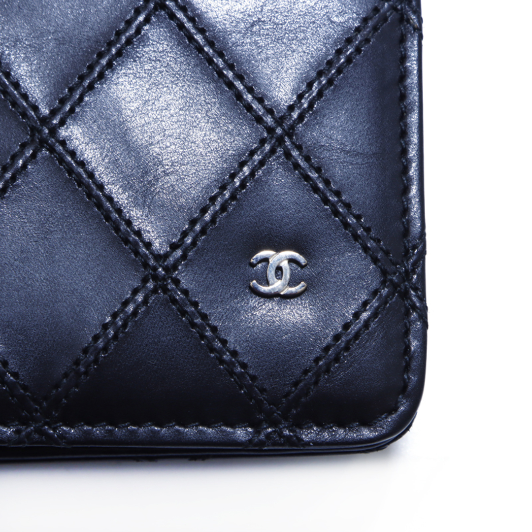 CHANEL(シャネル)のシャネル CHANEL ビコローレ マトラッセ 長財布 レザー レディースのファッション小物(財布)の商品写真