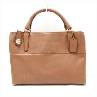 コーチ(COACH)のCOACH(コーチ) トートバッグ ザ スモール ターンロック ボロー バッグ ペブルド レザー 33732 ブラウン レザー(トートバッグ)