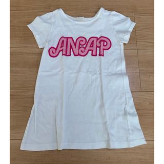 アナップキッズ(ANAP Kids)のアナップ　Tシャツワンピース　100(ワンピース)