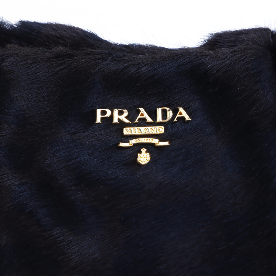 PRADA(プラダ)のプラダ PRADA ロゴ ヘアカーフ ポーチ レディースのファッション小物(ポーチ)の商品写真