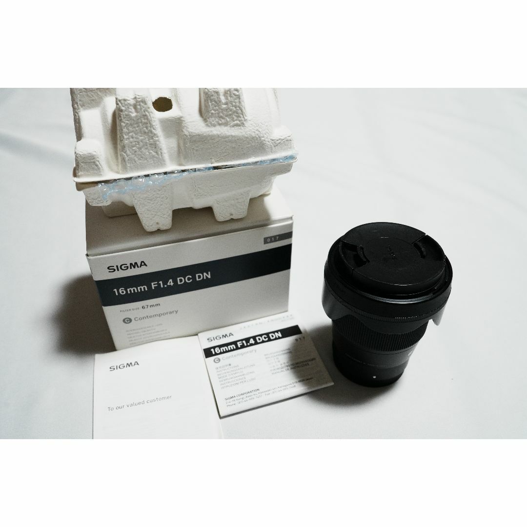 SONY - Sigma 16mm f1.4 dc dn Sony Eマウント