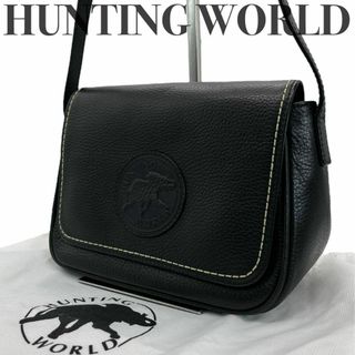 ハンティングワールド(HUNTING WORLD)の極美品 HUNTING WORLD ハンティングワールド ショルダーバッグ(ショルダーバッグ)