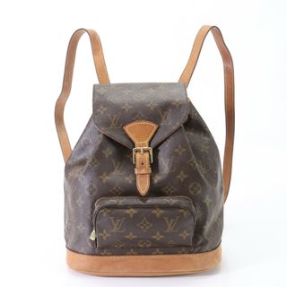 ルイヴィトン(LOUIS VUITTON)のルイヴィトン モノグラム モンスリ MM M51136 レザー リュックサック リュック バックパック バッグ 本革 レディース EHM S13-4(リュック/バックパック)