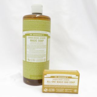 Dr Bronner's (ドクター ブロナー) 日用雑貨 マジックソープ マジックソープバー サンダルウッド＆ジャスミン ボディソープ 石鹸 顔・ボディ用 未使用品(ボディソープ/石鹸)