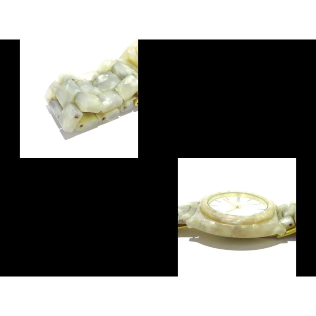NIXON(ニクソン)のNIXON(ニクソン) 腕時計 THE TIME TELLER ACETATE メンズ 白 メンズの時計(その他)の商品写真