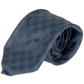 ルイヴィトン(LOUIS VUITTON)のルイ・ヴィトン ダミエ柄 ネクタイ メンズ 【中古】(その他)