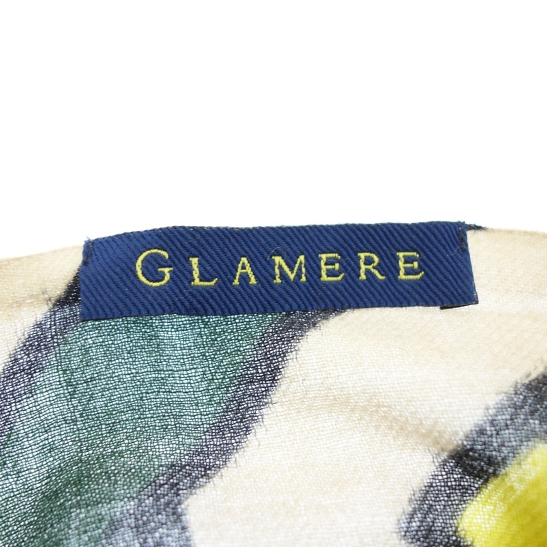 グラメーレ 大判 ストール 総柄 GLAMERE【AFI21】 レディースのファッション小物(ストール/パシュミナ)の商品写真