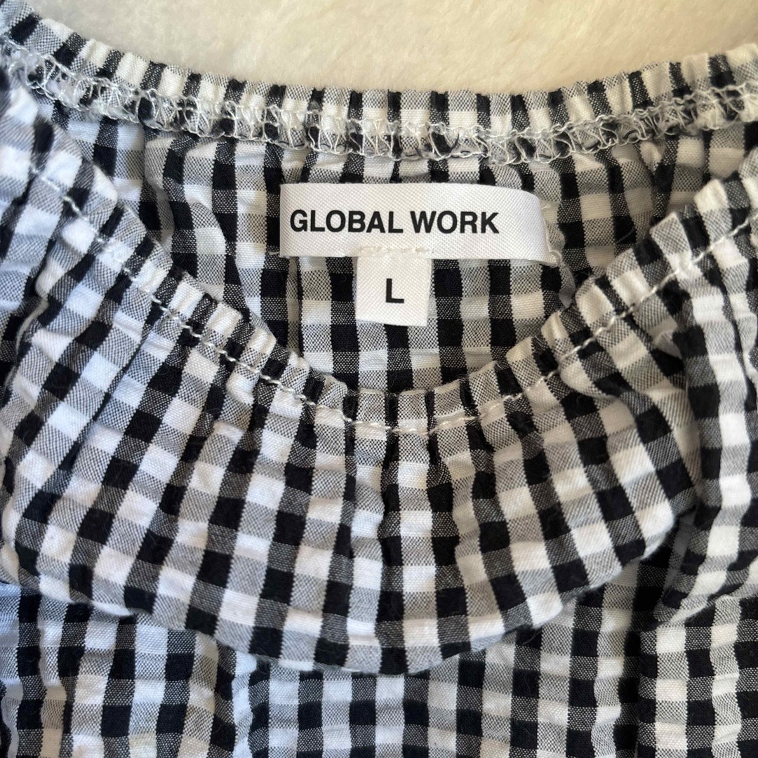 GLOBAL WORK(グローバルワーク)のGLOBAL WORK  Lサイズ　トップス キッズ/ベビー/マタニティのキッズ服女の子用(90cm~)(Tシャツ/カットソー)の商品写真