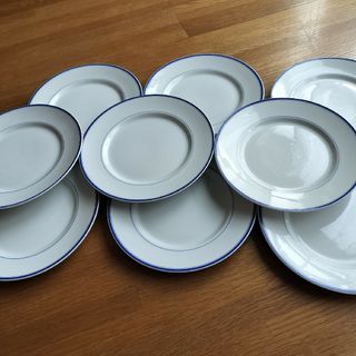 ニッコー(NIKKO)のニッコー　ダブルフェニックス　ブルーライン　プレート　皿　IRONSTONE(食器)