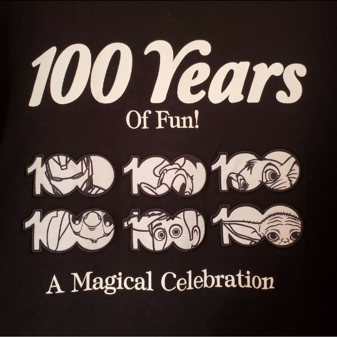 Disney(ディズニー)のディズニー100 ロンT 長袖 LL メンズ トレーナー メンズのトップス(Tシャツ/カットソー(七分/長袖))の商品写真
