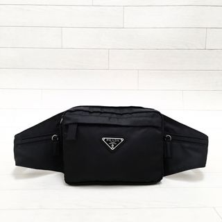 プラダ(PRADA)の☆美品・白タグ付☆PRADA TESSUTO MONTAGN V210 NERO(ボディバッグ/ウエストポーチ)