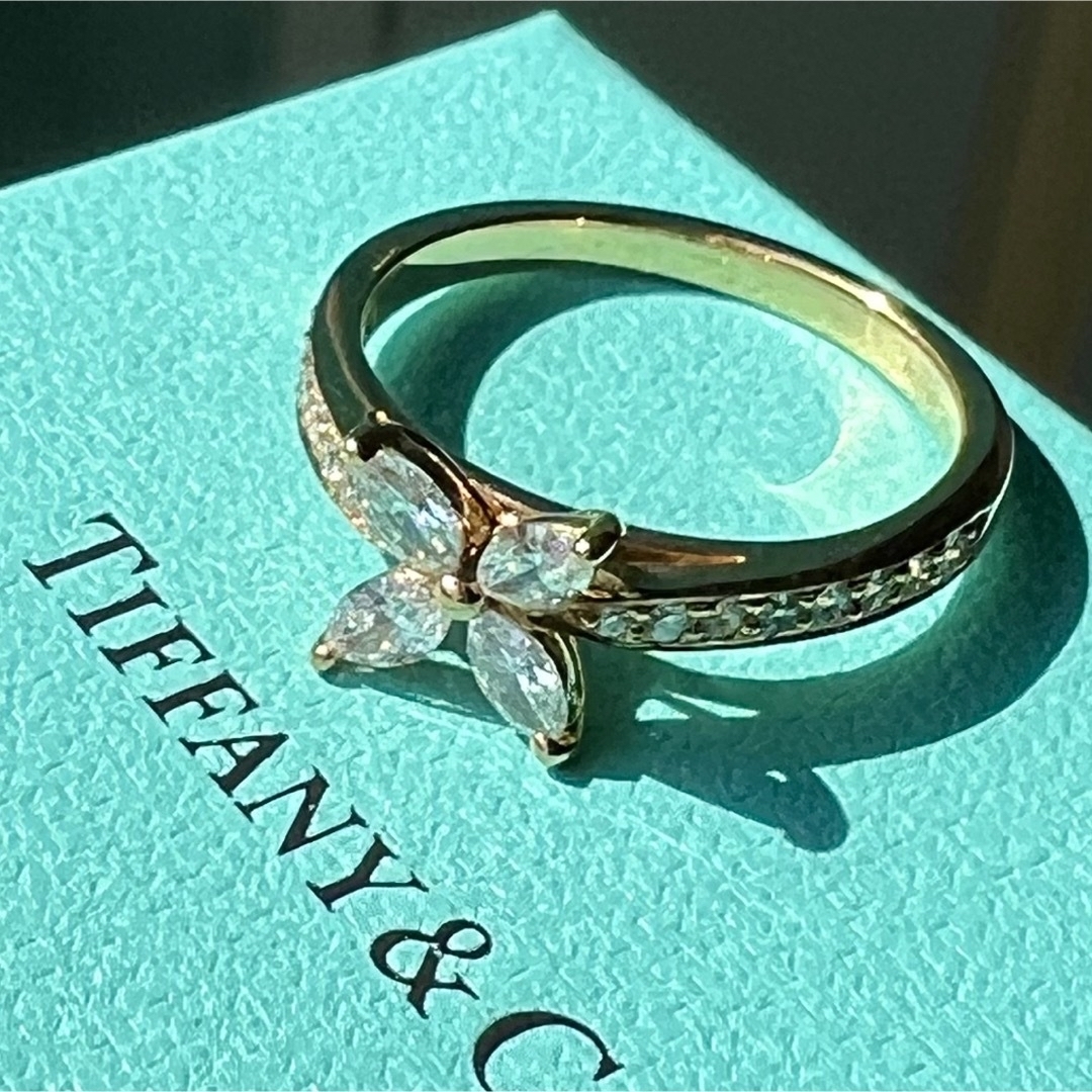 Tiffany & Co.(ティファニー)のレア！ティファニー ビクトリア リング ローズゴールド 0.32ct 11号 レディースのアクセサリー(リング(指輪))の商品写真