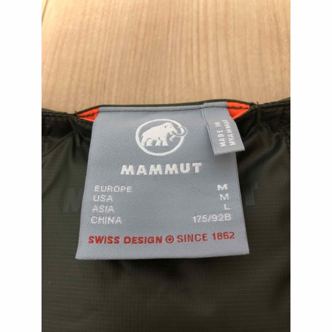 Mammut(マムート)のMAMMUT（マムート）セオンカーディガン／インナーダウン ノーカラージャケット メンズのジャケット/アウター(ダウンジャケット)の商品写真