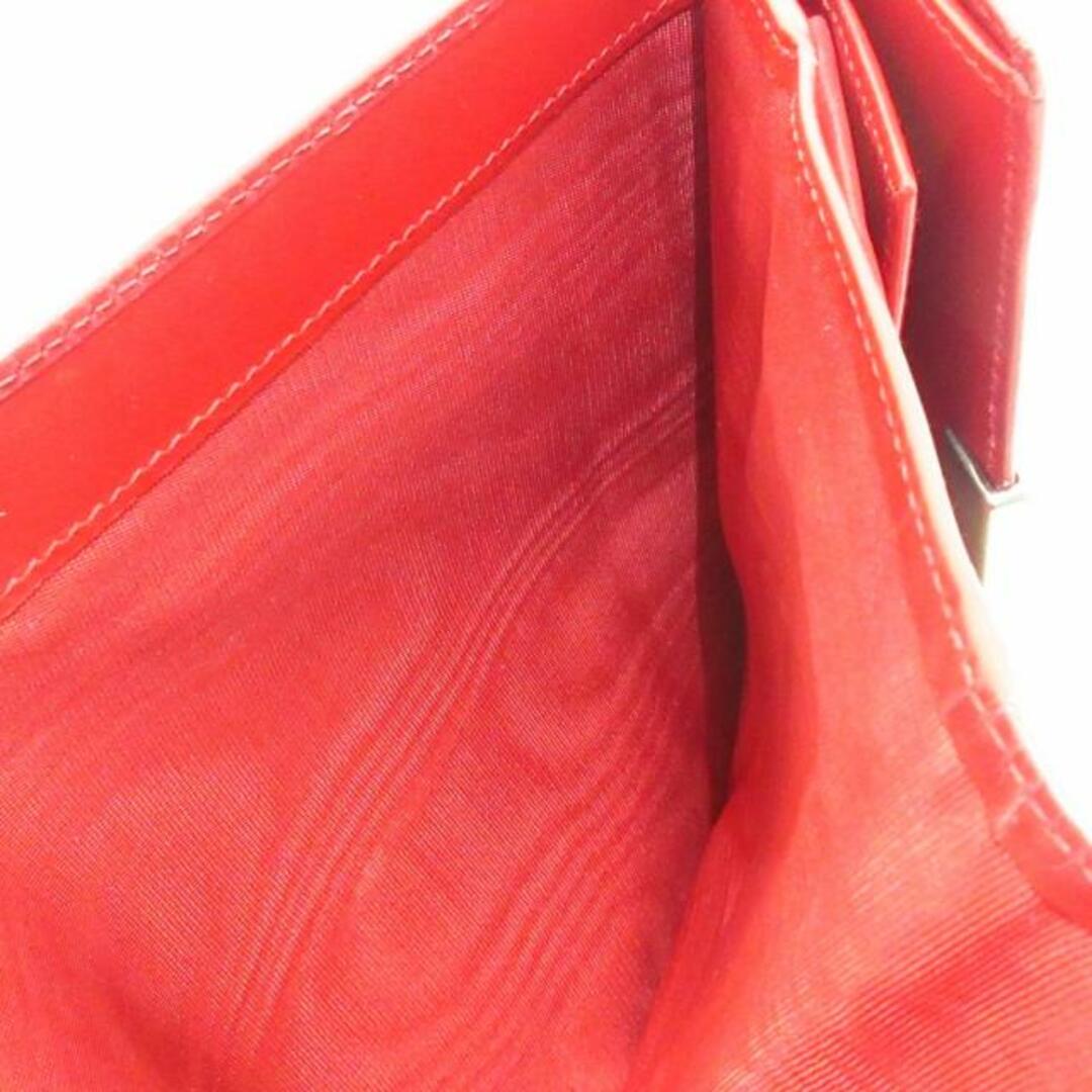 PRADA(プラダ)のプラダ 3つ折り財布 - レッド レザー レディースのファッション小物(財布)の商品写真