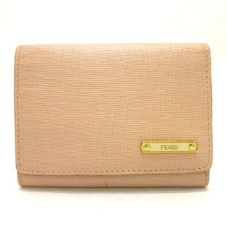 フェンディ(FENDI)のフェンディ 名刺入れ - 8M0217-F09 レザー(名刺入れ/定期入れ)