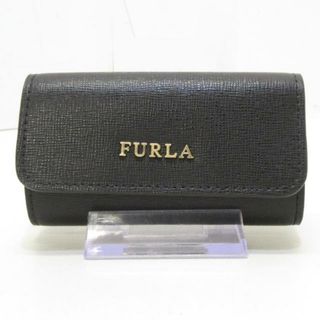 フルラ(Furla)のフルラ キーケース美品  黒 6連フック(キーケース)