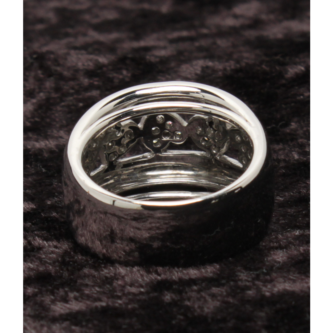 美品   リング 指輪 K18 ダイヤ    レディース 17号 レディースのアクセサリー(リング(指輪))の商品写真
