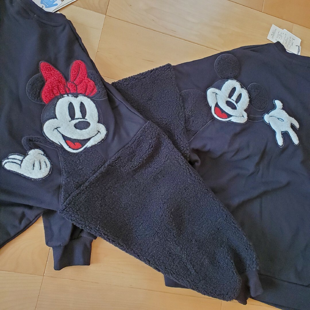 Disney(ディズニー)のディズニー トレーナー 手つなぎトレーナー ミッキー ミニー メンズのトップス(スウェット)の商品写真