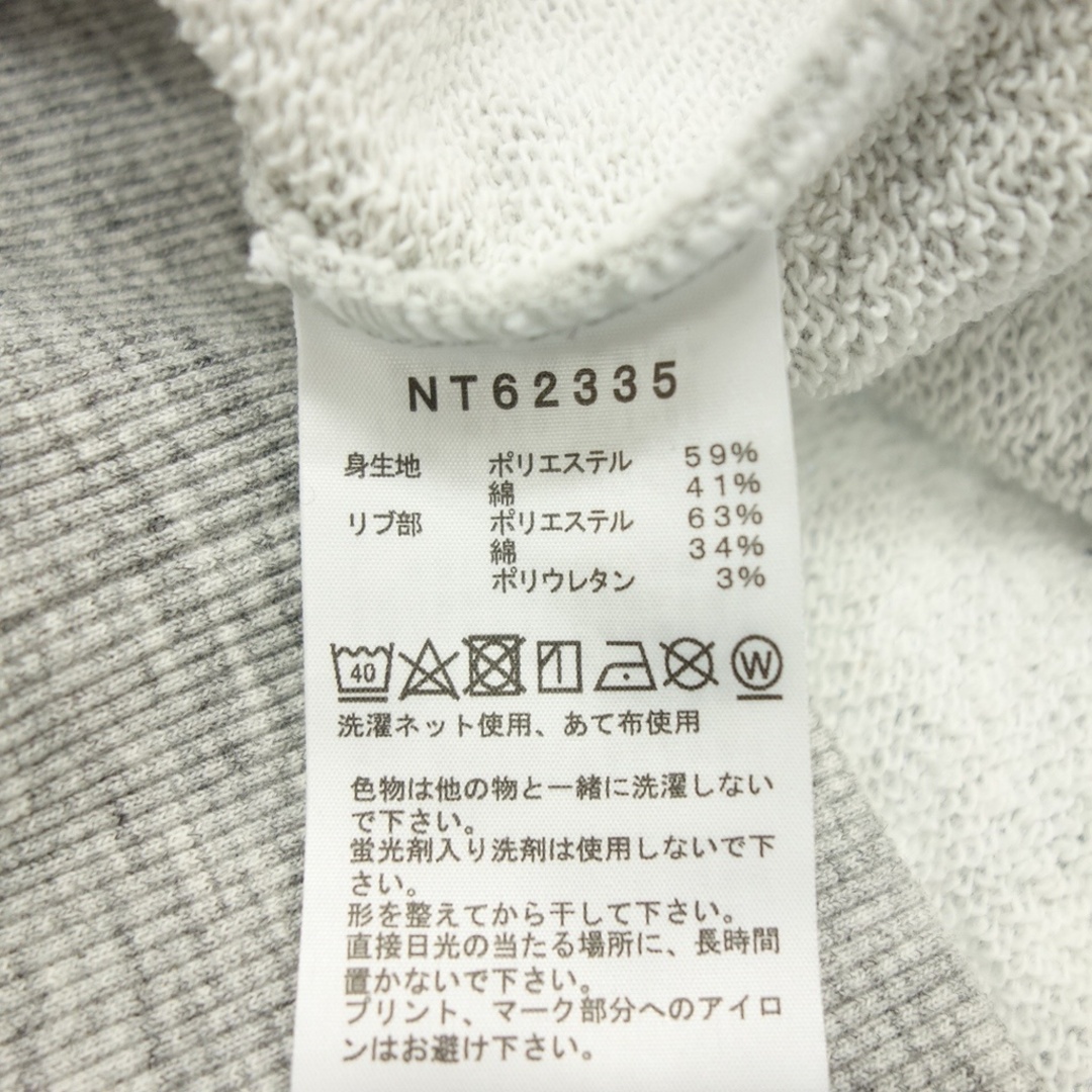 THE NORTH FACE(ザノースフェイス)のザ ノースフェイス スウェット トレーナー フラワーワンポイント【AFB33】 メンズのトップス(スウェット)の商品写真