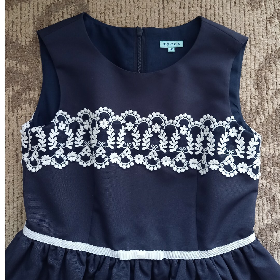 TOCCA(トッカ)のTOCCA　140 フォーマルワンピース キッズ/ベビー/マタニティのキッズ服女の子用(90cm~)(ワンピース)の商品写真