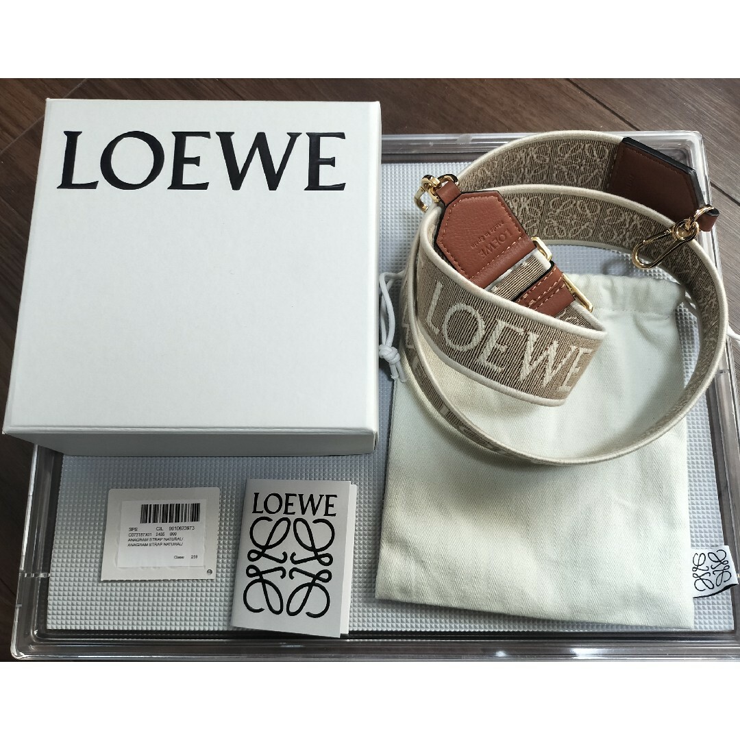 LOEWE(ロエベ)のロエベ （LOEWE） アナグラム ストラップ ショルダー ジャカード カーフ レディースのファッション小物(その他)の商品写真