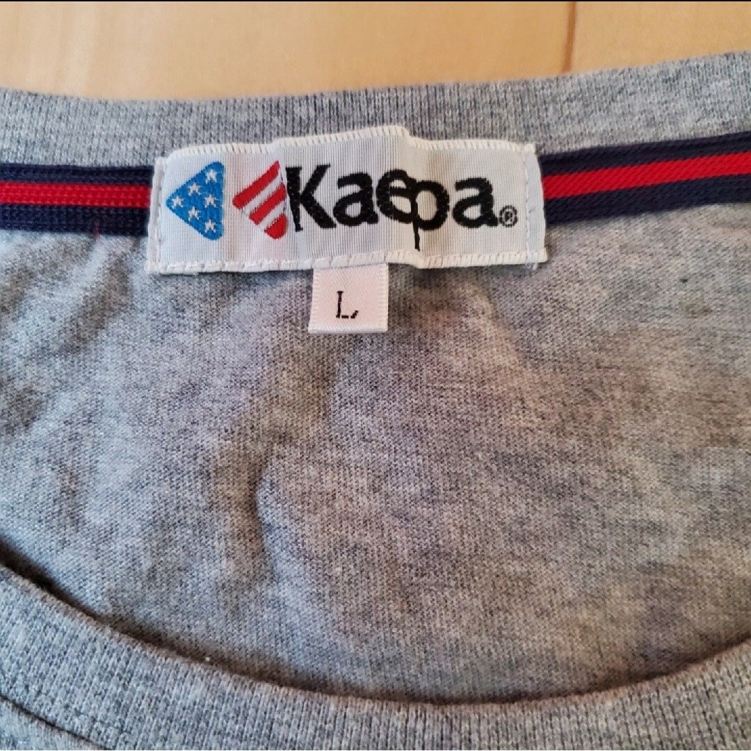 Kaepa(ケイパ)のKaepa キティちゃん 七分袖 Lサイズ レディースのトップス(Tシャツ(長袖/七分))の商品写真