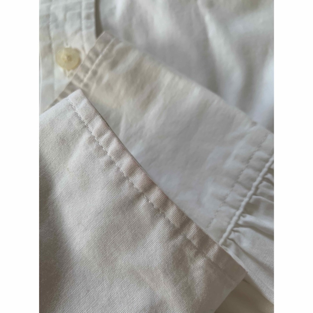 Ralph Lauren(ラルフローレン)のラルフローレン　白　シャツ　130 キッズ/ベビー/マタニティのキッズ服男の子用(90cm~)(ブラウス)の商品写真