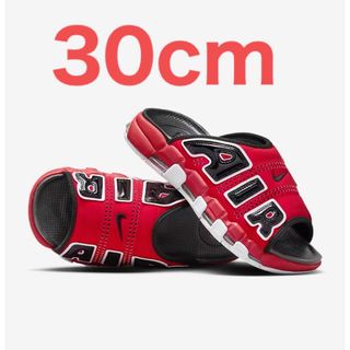 Nike Air More Uptempo Slide Red/Black (サンダル)
