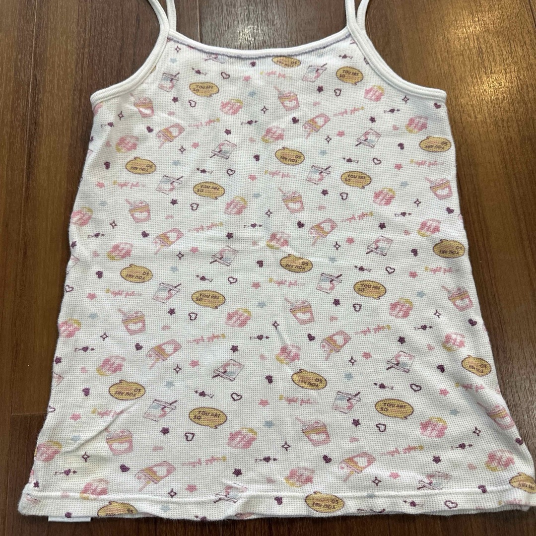 しまむら(シマムラ)のしまむら　肌着120 キッズ/ベビー/マタニティのキッズ服女の子用(90cm~)(下着)の商品写真