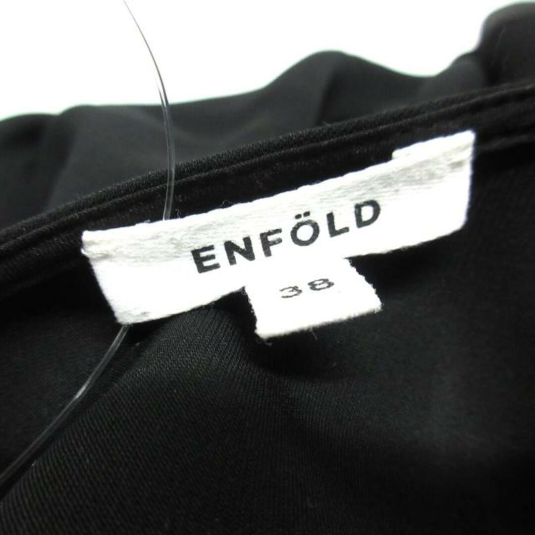 ENFOLD(エンフォルド)のENFOLD(エンフォルド) カットソー サイズ38 M レディース美品  黒 レディースのトップス(その他)の商品写真