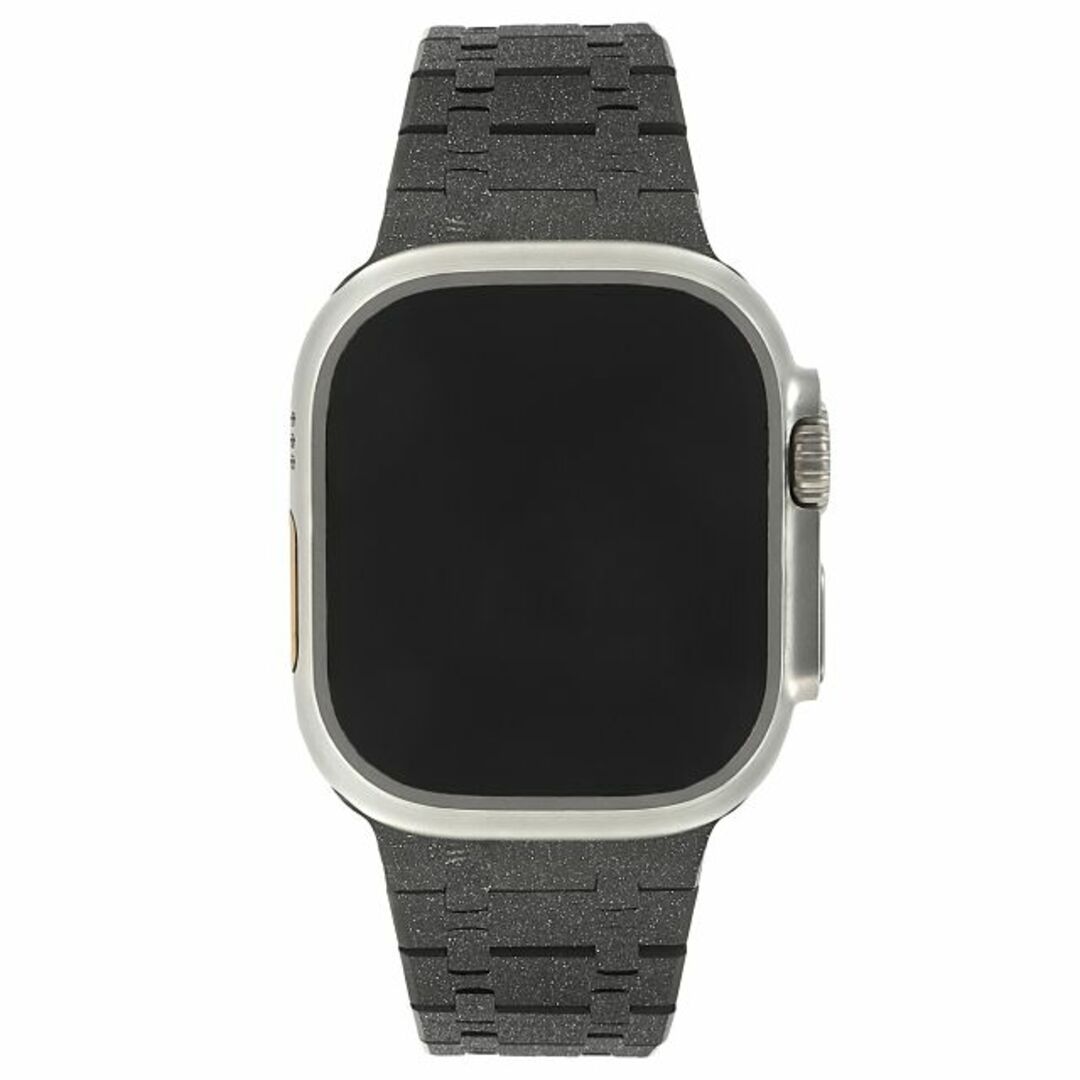 Apple Watch(アップルウォッチ)のアップルウォッチ ウルトラ ULTRA２ ULTRA チタン製 バンド フロステッドブラック【49mm】対応 Apple watch Band 高級ベルト メンズの時計(金属ベルト)の商品写真